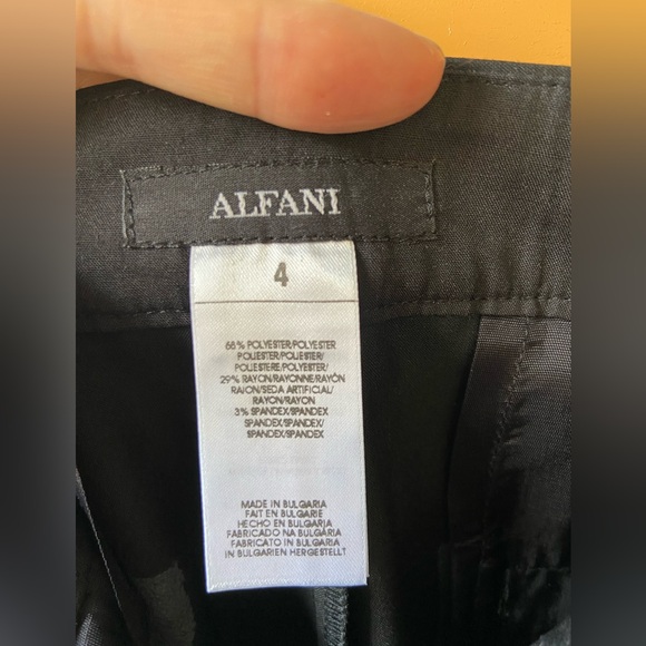 Alfani black trousers NWT - Picture 4 of 6